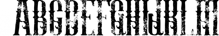 Krakatao - Vintage Font 3 Font UPPERCASE