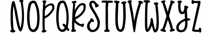 Kristof Font Duo + Doodles! Font UPPERCASE