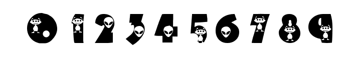 KR Alien Font OTHER CHARS