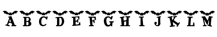 KR Batty Font LOWERCASE