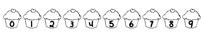 KR Cupcake Font OTHER CHARS