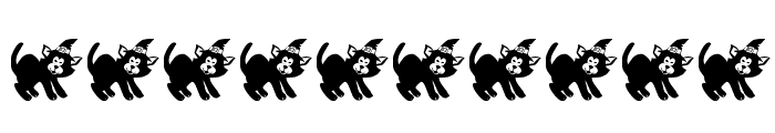 KR Halloween Kitten Font OTHER CHARS