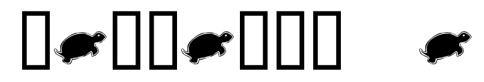 KR Julies Turtle Rescue Font OTHER CHARS