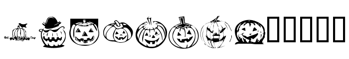 KR Pick A Pumpkin Font LOWERCASE