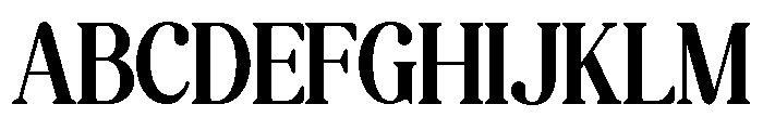 KRENOLA Regular Font UPPERCASE