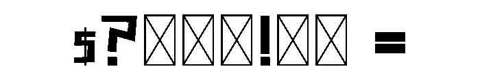 KROP 2 Font OTHER CHARS