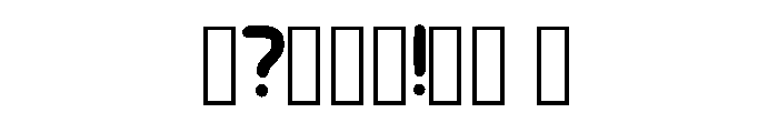 Kray Regular Font OTHER CHARS