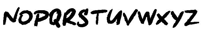 Krayola v1 Regular Font UPPERCASE