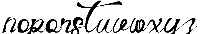 Kreatife Font LOWERCASE