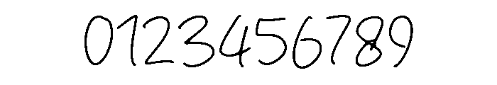 Kreativ Hand Font OTHER CHARS