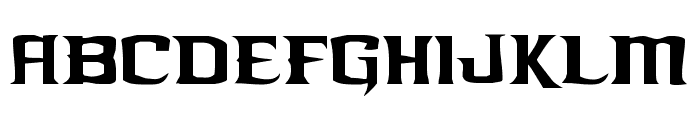 Kreature Kombat Extra-Condensed Font UPPERCASE