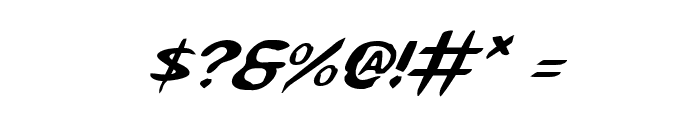 Kreeture Italic Font OTHER CHARS