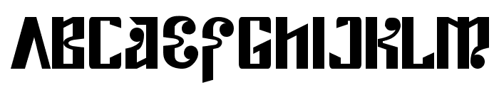 Kremlin Empire Font LOWERCASE