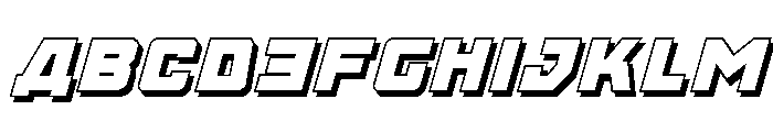 Kremlingrad 3D Italic FONT