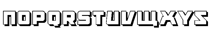 Kremlingrad 3D Font UPPERCASE