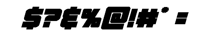Kremlingrad Bold Italic Font OTHER CHARS