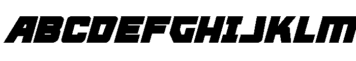 Kremlingrad Bold Italic Font UPPERCASE