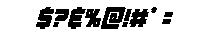 Kremlingrad Condensed Italic Font OTHER CHARS