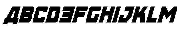 Kremlingrad Condensed Italic FONT