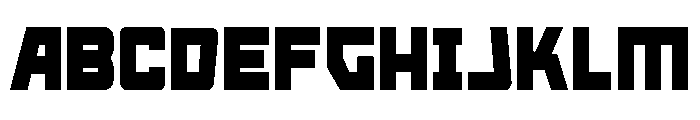 Kremlingrad Condensed Font UPPERCASE