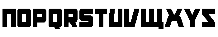 Kremlingrad Condensed Font UPPERCASE