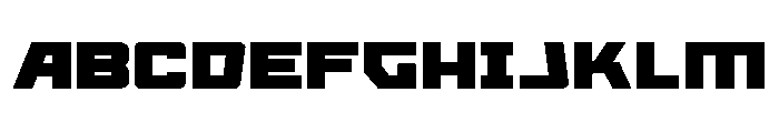 Kremlingrad Expanded Font UPPERCASE