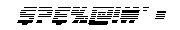 Kremlingrad Gradient Italic Font OTHER CHARS