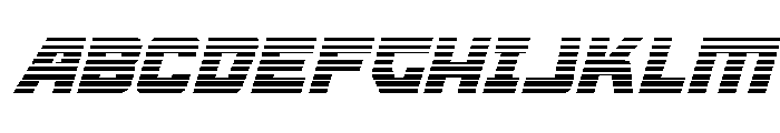 Kremlingrad Gradient Italic Font UPPERCASE