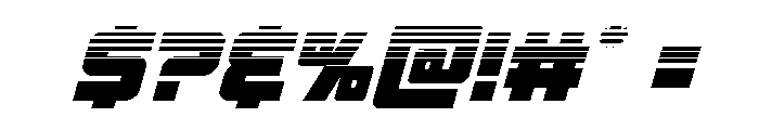 Kremlingrad Halftone Italic Font OTHER CHARS