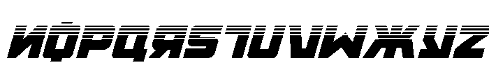 Kremlingrad Halftone Italic Font LOWERCASE