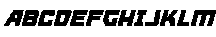 Kremlingrad Italic Font UPPERCASE