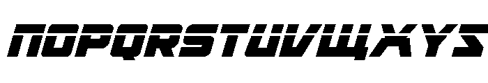 Kremlingrad Laser Italic Font UPPERCASE