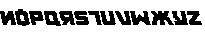 Kremlingrad Leftalic Font LOWERCASE