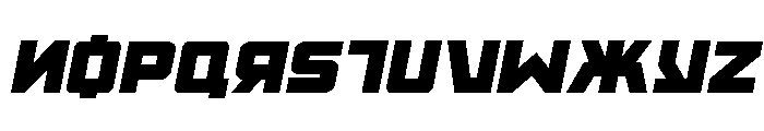 Kremlingrad Semi-Italic Font LOWERCASE