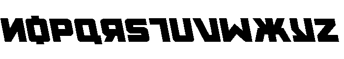 Kremlingrad Semi-Leftalic Font LOWERCASE