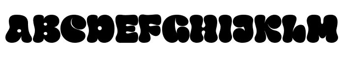 Kren Regular Font UPPERCASE