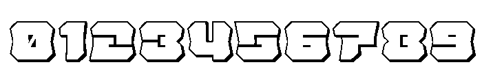 Krieger Bell 3D Font OTHER CHARS