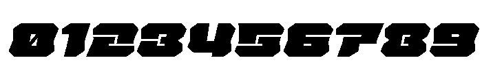 Krieger Bell Expanded Italic Font OTHER CHARS