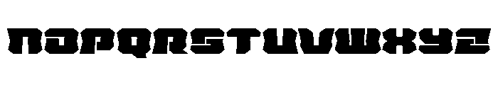 Krieger Bell Expanded Font UPPERCASE