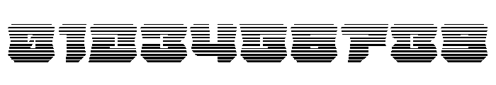 Krieger Bell Gradient Font OTHER CHARS