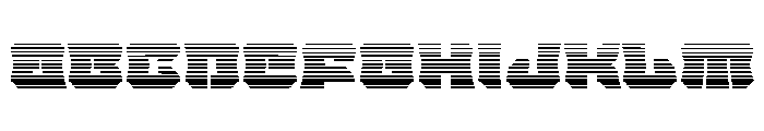 Krieger Bell Gradient Font UPPERCASE