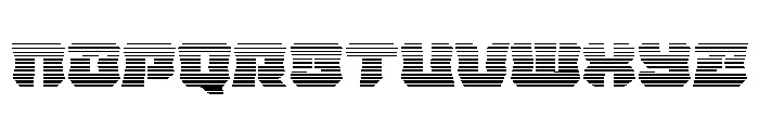 Krieger Bell Gradient Font UPPERCASE