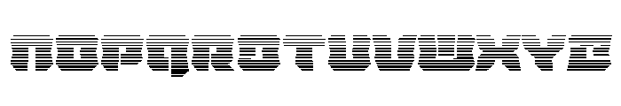 Krieger Bell Gradient Font LOWERCASE