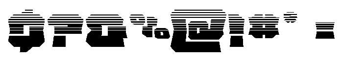 Krieger Bell Halftone Font OTHER CHARS
