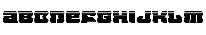 Krieger Bell Halftone Font UPPERCASE