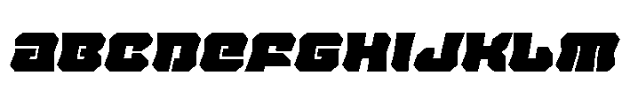 Krieger Bell Italic Font UPPERCASE