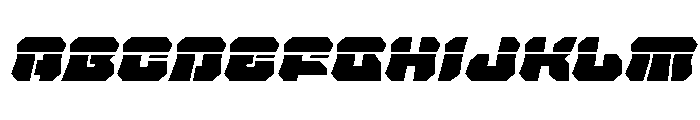 Krieger Bell Laser Italic FONT