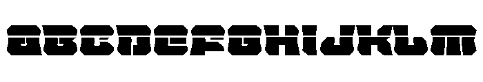 Krieger Bell Laser Font UPPERCASE