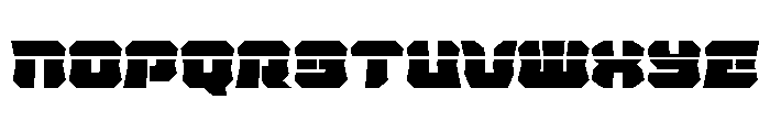 Krieger Bell Laser Font UPPERCASE