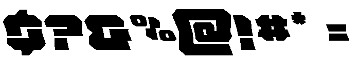 Krieger Bell Leftalic Font OTHER CHARS